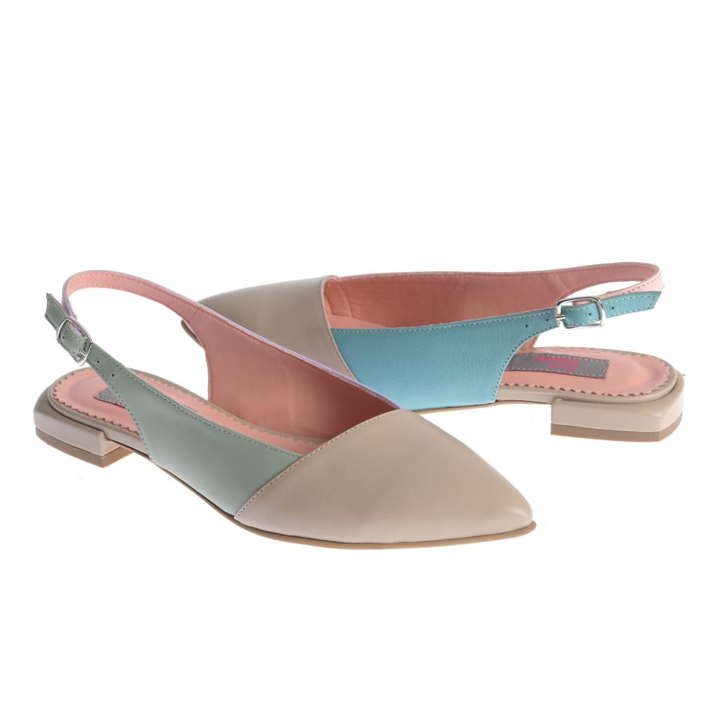 Balerini Glasgow bej - imagine 3