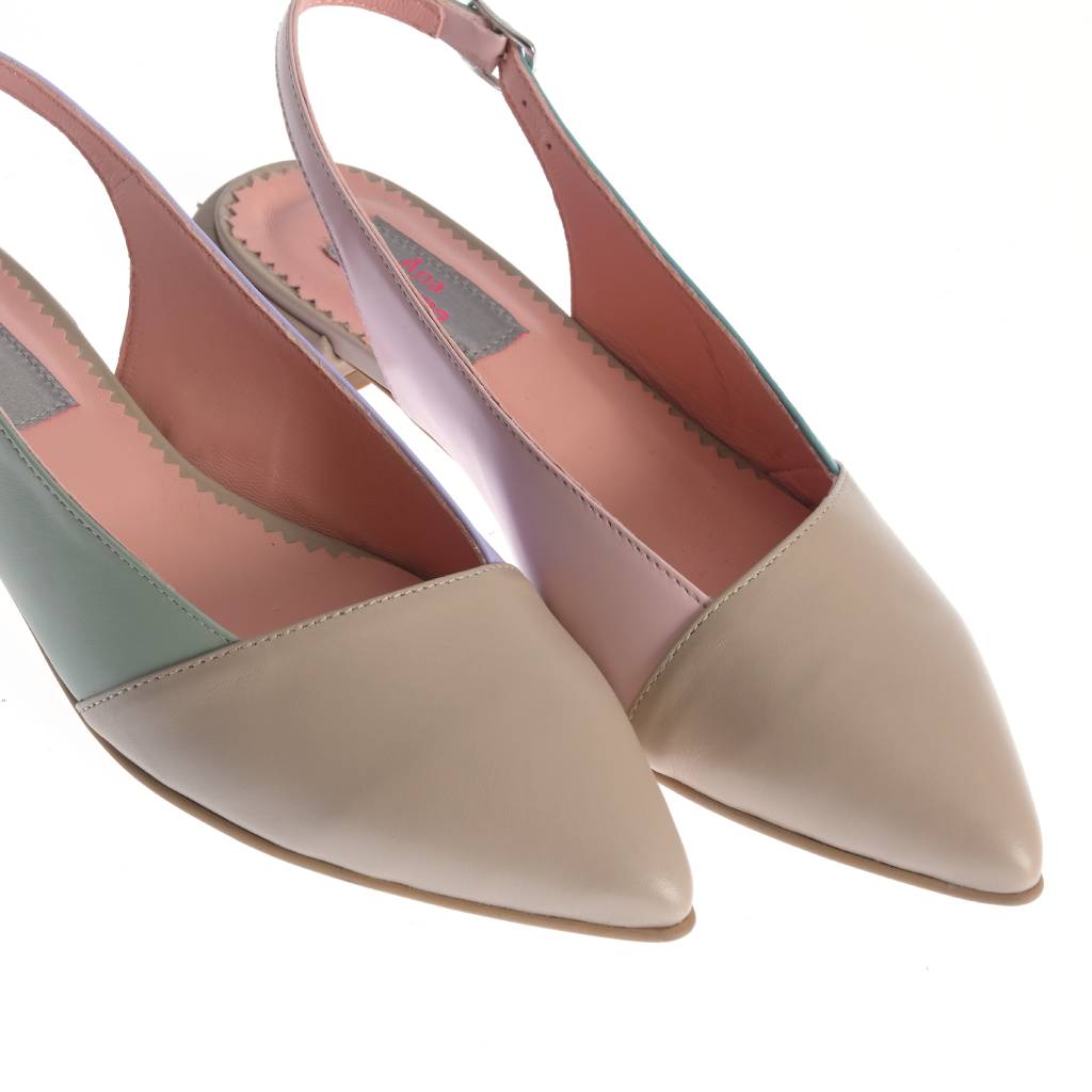 Balerini Glasgow bej - imagine 5