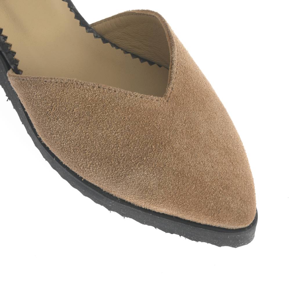 Balerini Warsaw maro-negru - imagine 9