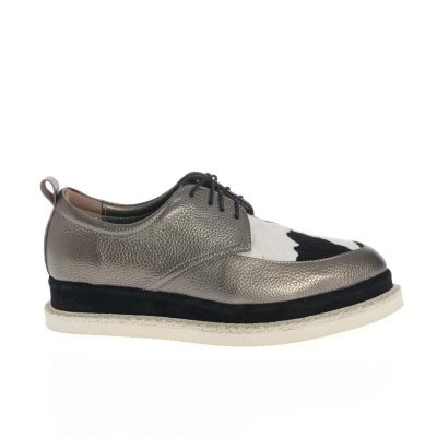 Pantofi Washington DC argintii