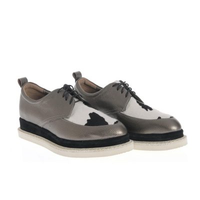 Pantofi Washington DC argintii