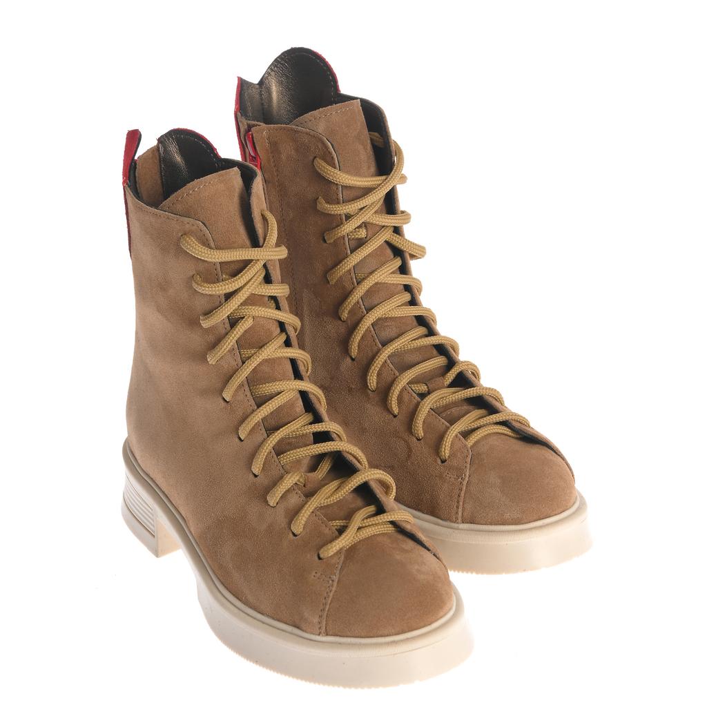 Ghete Zurich camel-roșu - imagine 7