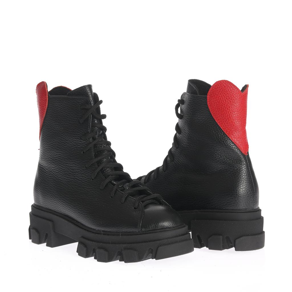 Bocanci Barcelona negru-rosu - imagine 5