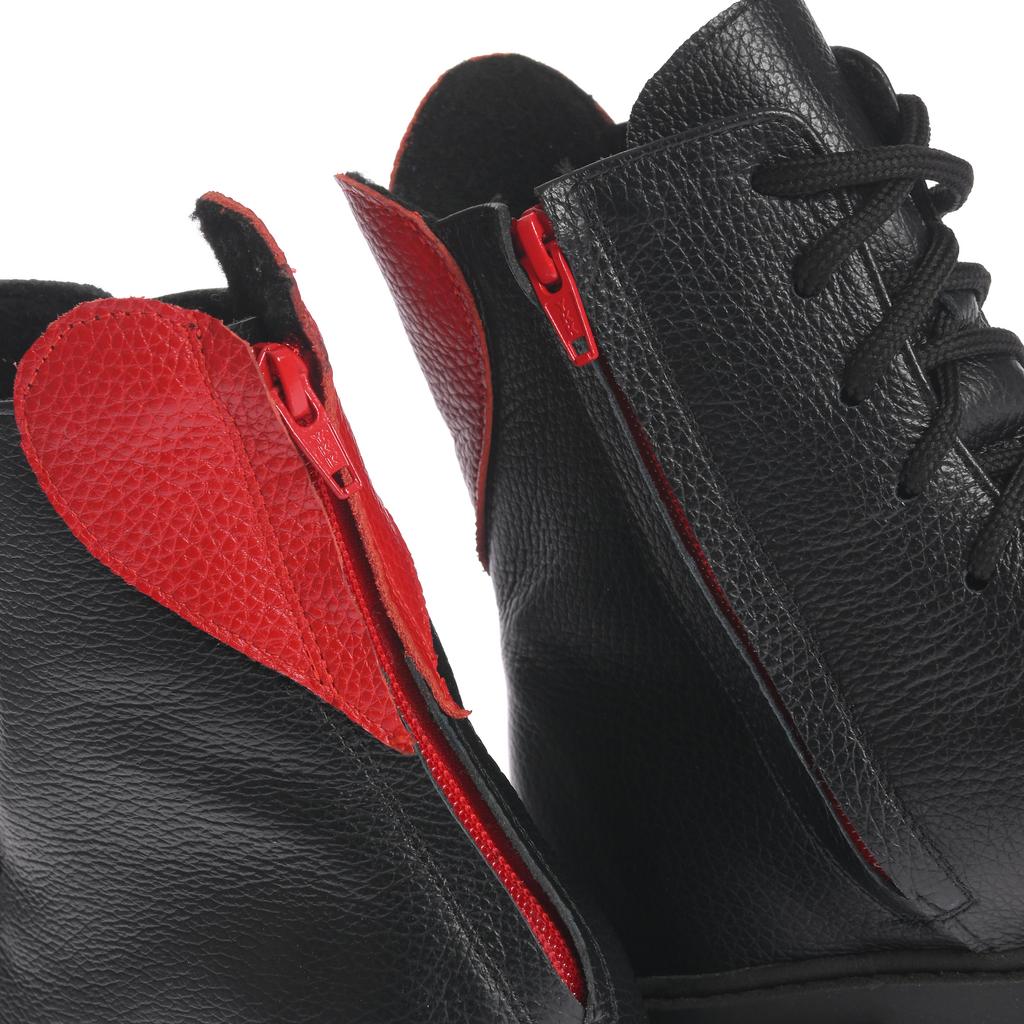 Bocanci Barcelona negru-rosu - imagine 8