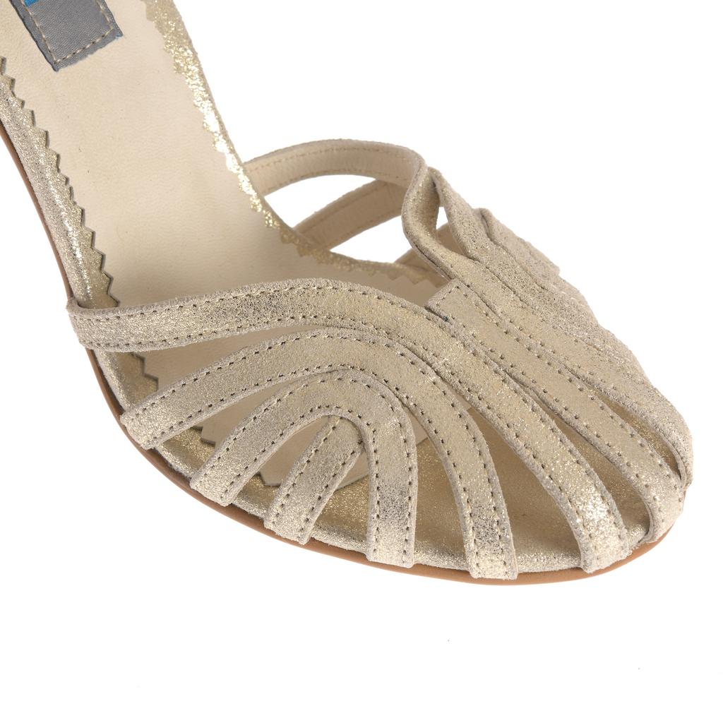 Sandale Los Angeles aurii - imagine 7