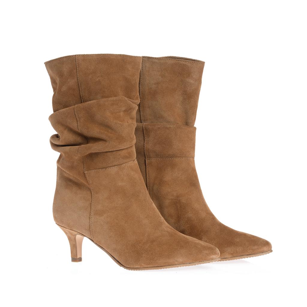 Cizme Evelina camel - imagine 3