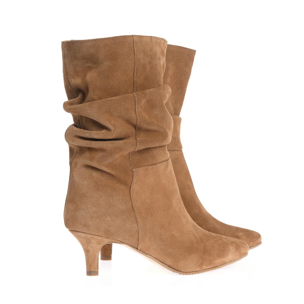 Cizme Evelina camel - imagine 4