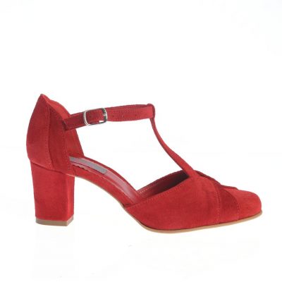 Pantofi Ioana roșii