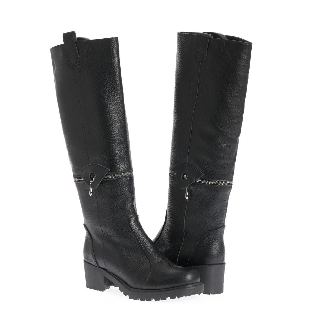 Cizme Florentina negre - imagine 5