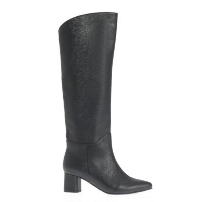 Cizme cu toc Oana negre