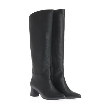 Cizme cu toc Oana negre