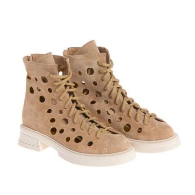 Bocanci Bianca bej-galben