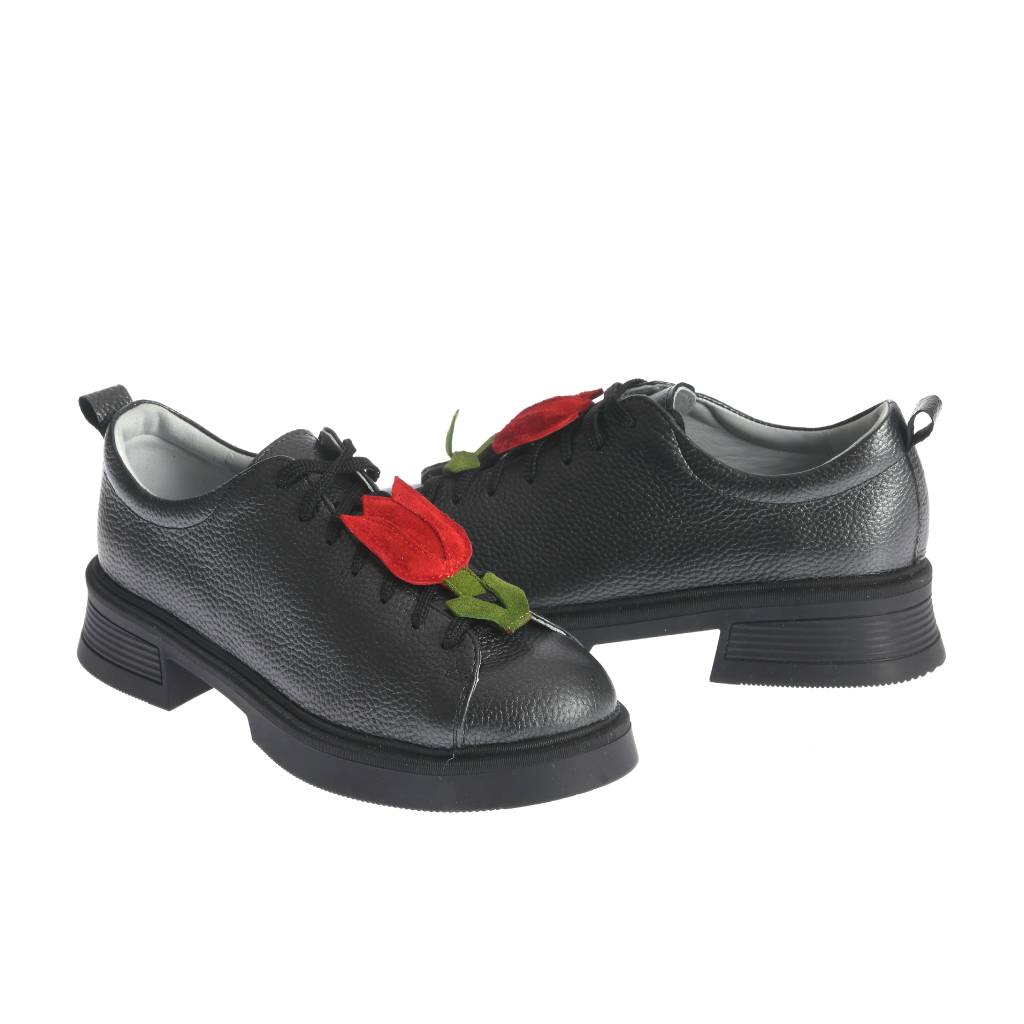 Pantofi Lili gri antracit - imagine 5