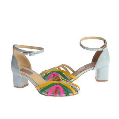 Sandale New Orleans multicolore