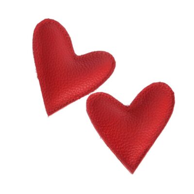 Accesorii pentru șireturi – Inimi din piele