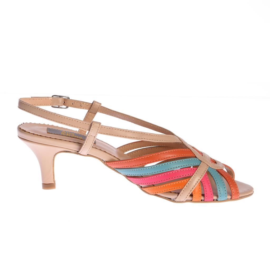 Sandale Cusco bej-multicolor - imagine 2