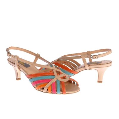 Sandale Cusco bej-multicolor