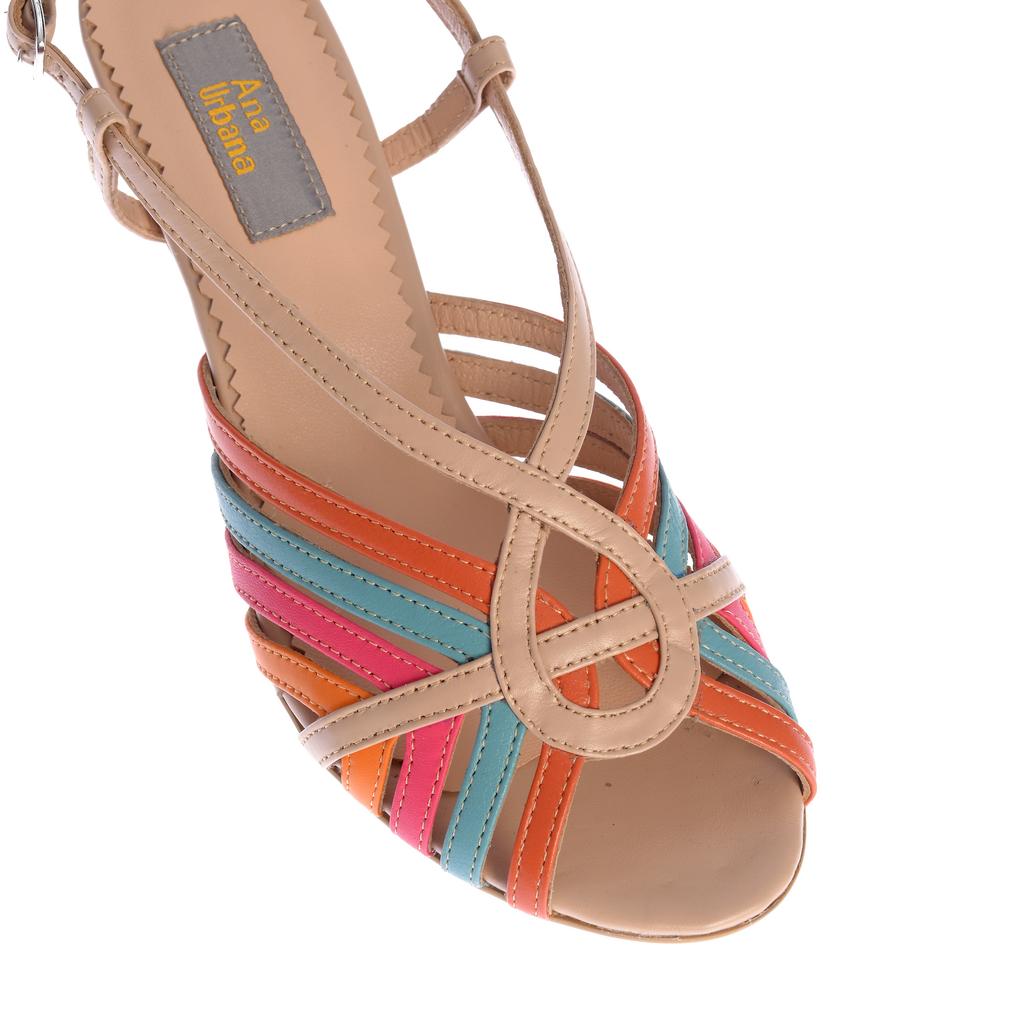 Sandale Cusco bej-multicolor - imagine 6