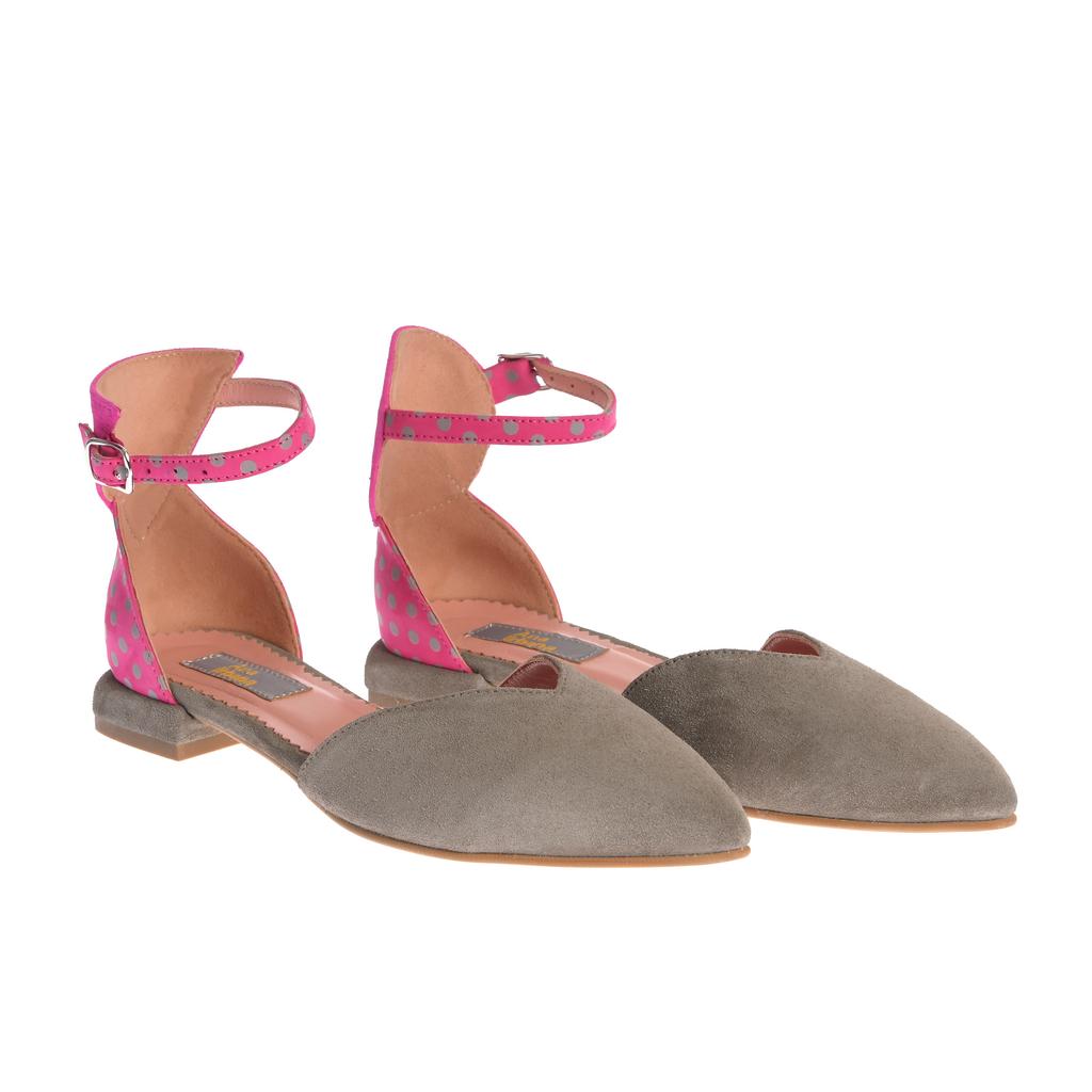 Sandale Guatemala gri-fuchsia - imagine 3