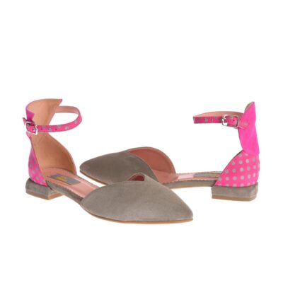 Sandale Guatemala gri-fuchsia