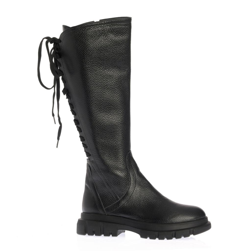 Cizme Nicoleta negre - imagine 2