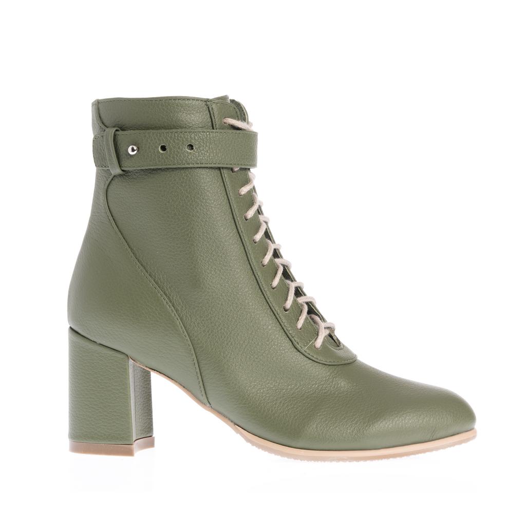 Botine Paloma khaki - imagine 2