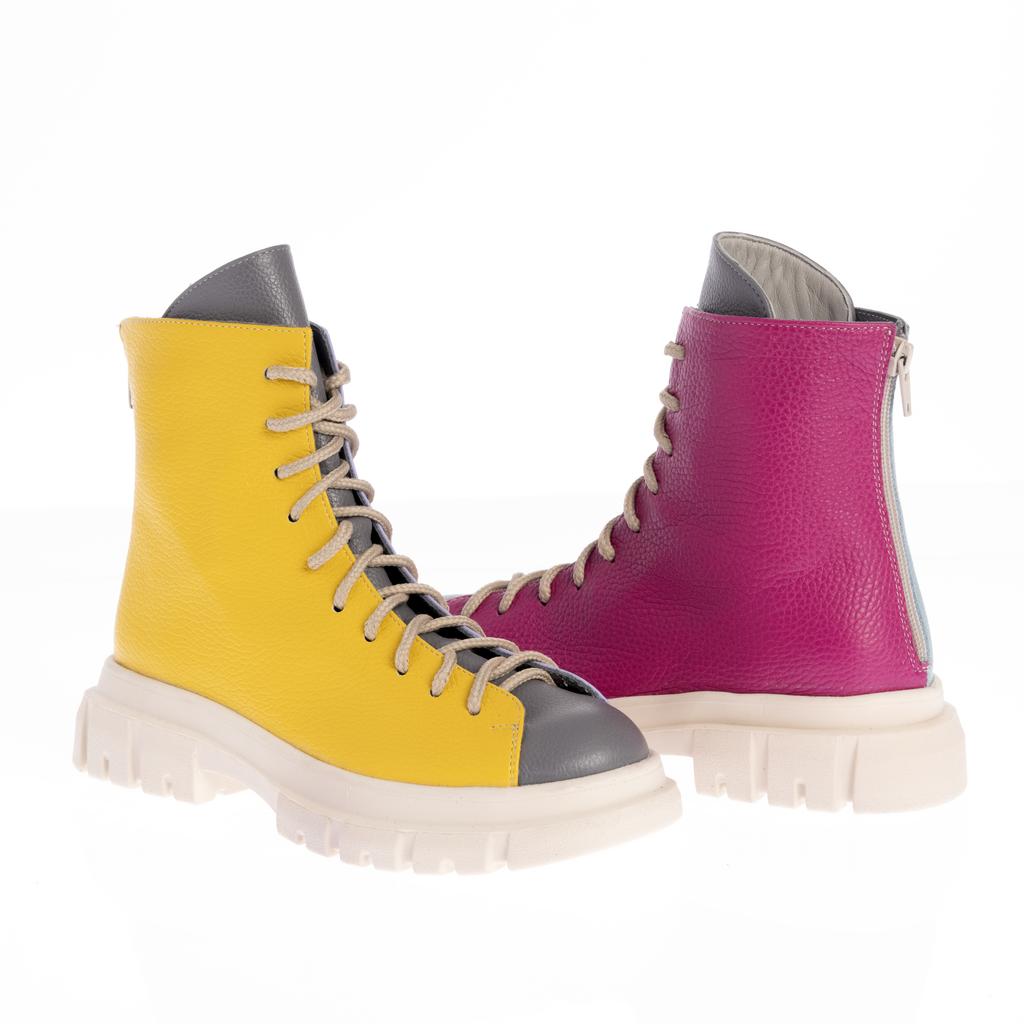 Bocanci Loredana multicolori - imagine 3